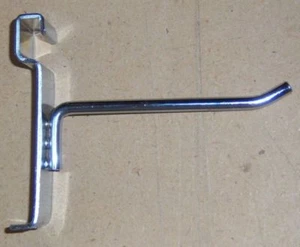 Lotto di 10 ganci per staffe appendiabiti da scaffale, 4,5"L - Foto 1 di 1