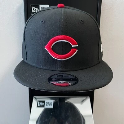 MLB - Gorra Cincinnati Reds 9FIFTY Ajustable Snap-Back New Era - Negra Foto 1 de 4