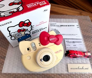 Fujifilm Hello Kitty Instax Mini Camera Kit Red Japan Cheki Instant Sanrio Rare - Picture 1 of 16