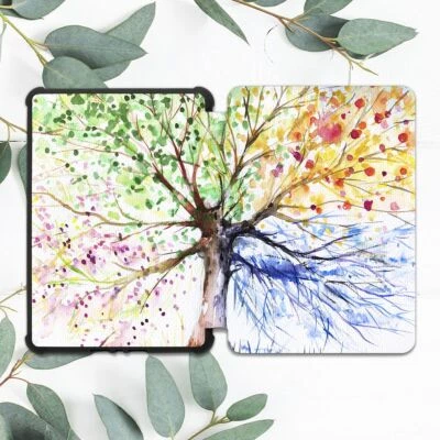 Tree Nature Four Seasons Case For All-new Kindle 10th Gen Kindle Paperwhite - Image 1 of 3