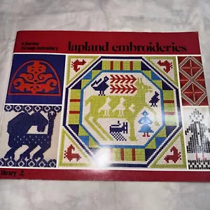 DMC Library - Lapland Embroideries, 1978, VG Condition - Picture 1 of 5