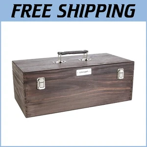 Lightweight Artist Supply Organizer Box with Removable Tray and Compartments - Picture 1 of 6