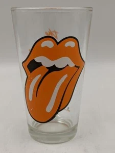 The Rolling Stones 2009 Pint Glas orange Lippen & Zunge - Bild 1 von 2