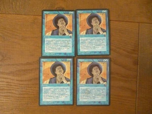 MTG 4 x Forget Rare Homelands Magic The Gathering Playset card - Picture 1 of 1