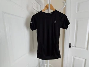 T-Shirt "Karrimor“ RUN With Reflective Stripes Black Colour Size:12 - Picture 1 of 18