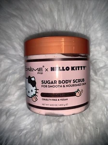 Hello Kitty Sugar Body Scrub For Smooth And Nourished Skin Peach Sunset Aroma - Picture 1 of 3
