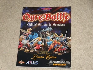 Tolle Form! Ogre Battle Limited Edition Strategy Guide Playstation 1 PS1 RAR - Bild 1 von 7