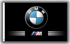 BMW M Power Racing bandiera striscione interno esterno 3x5 piedi 90x150 cm banner migliore - Foto 1 di 6