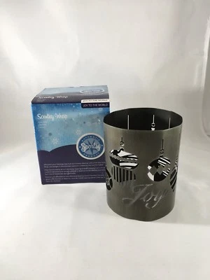 Envoltura calentador tamaño completo Scentsy Joy To The World  Foto 1 de 4