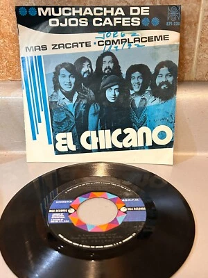 EL CHICANO Brown Eyed Girl +2 1972 MEXICO 7" EP Latin Funk Soul Van Morrison - Image 1 of 4