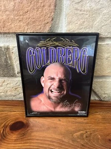 Póster fotográfico WCW Goldberg enmarcado 8x10 vintage - Imagen 1 de 14