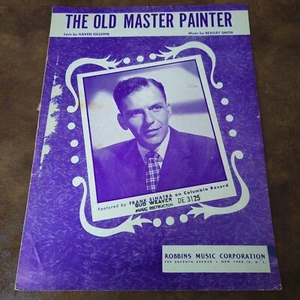 The Old Master Painter by Gillespie (Vintage Sheet Music 1949) Frank Sinatra - Picture 1 of 3
