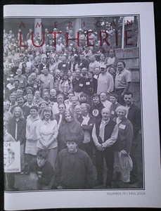 American Lutherie Quarterly Journal #79 otoño 2004 - Imagen 1 de 3