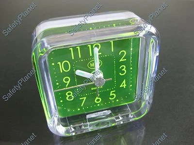 Mini Portable Handy Travelling AA Cell Battery Power Quartz Alarm Clock SY03RC - Image 1 of 3