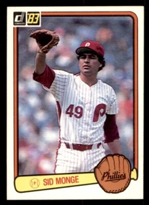 1983 Donruss Baseball #245 Sid Monge EX/MT or better *aa1 - Picture 1 of 2
