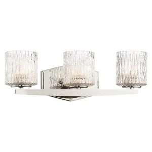 MINKA 3083-613-L 3LT MAGINOT VANITY BATHROOM LIGHT 19" LED - Picture 1 of 1