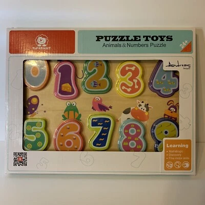 Top Bright - Puzzle Toys - Animals & Numbers - 24m+ - Image 1 of 4