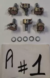 Alps potentiometer 053D 50KBX2 - Picture 1 of 6