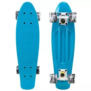 Cal 7 22" Komplett Mini Cruiser Kunststoff Skateboard mit Wirbelrädern (Oceanic) - Bild 1 von 6