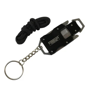 Defender-Xtreme Chain Keyring Mini Pocket EDC Knife Survival Stainless Steel Bl - Picture 1 of 5