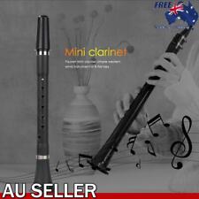 Mini Bb B Flat Clarinet Clarionet Woodwind Instruments for Beginners Practice