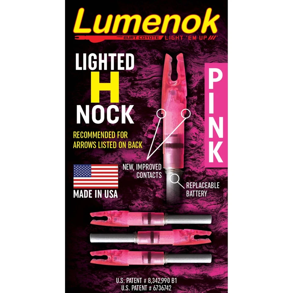 Lumenok Gold Tip Lighted Crossbow Arrow Flat End - Image 1 of 1
