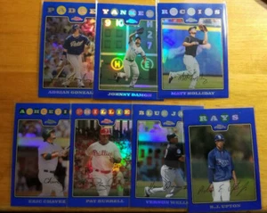 Topps 2008 cromo béisbol refractores azules llena el conjunto que elijas - Imagen 1 de 1