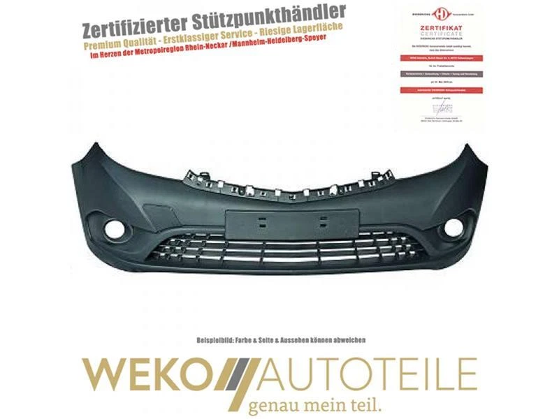 Stoßstange vorne für CITAN 1686850 Diederichs