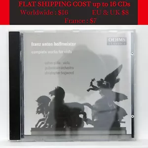 CHRISTOPHER HOGWOOD ⸺ HOFFMEISTER Complete works for viola ⸺ OEHMS CD NM - Foto 1 di 2