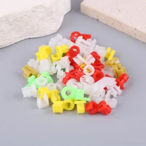 Universal Auto Door Lock Rod Clip Driver Side Handle Retainer Plastic Fasteners - Picture 1 of 9