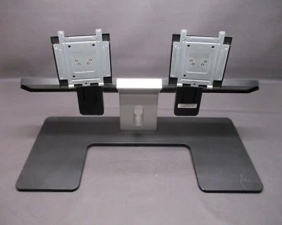 Dell Dual Computer Monitor Stand | For Monitors Up To 24" Adapter Plate (HXDW0) - Image 1 of 4