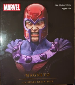 Marvel Legends In 3D Comic Magneto 1/2 Scale Bust - Picture 1 of 9