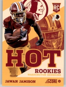 2013 Score Hot Rookies Jawan Jamison NFL PWE RC Rookie Insert Redskins #31 - Bild 1 von 2