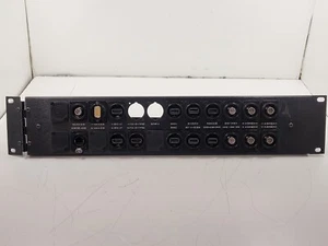 RUI 2U Space 24X Rackmount Panel with access Hinge 3xHDMI, 7xBNC, 1xRJ45, 6xUSB - Picture 1 of 7