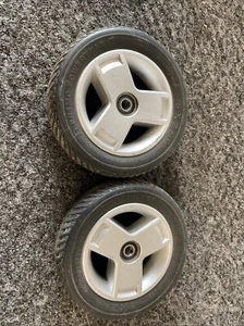 (1747) Pride Apex Rapid Mobility Scooter Front Wheels Solid 8X2 - Picture 1 of 9