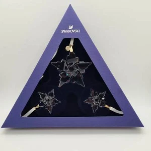 Swarovski Weihnachtsstern 2021 klar 3 Stück OVP Christmas Ornament Star 5583966 - Bild 1 von 5