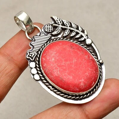 Ciondolo gioiello fatto a mano in argento sterling 925 con pietra preziosa co... - Immagine 1 di 4