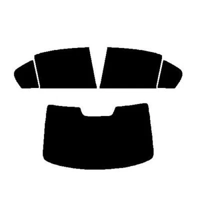 For BMW 3 Series 4-door Saloon E90 2005-11 Pre Cut Window Tint Kit 20% Dark Rear - Image 1 of 4