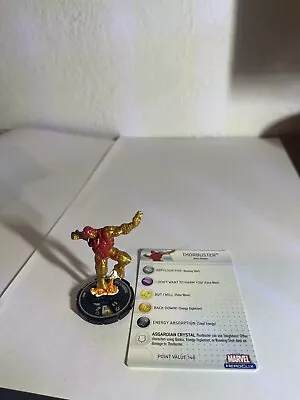 Heroclix Hammer of Thor set Thorbuster #099 Chase figure w/card! - Image 1 of 3