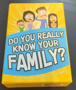 2024 Do You Really Know Your Family? A Fun Family Game. Complete. - Picture 1 of 7