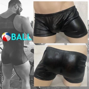 Ball Wet Look Compression Shorts 32-40" waist Gently worn Nylon / spandex - Picture 1 of 5