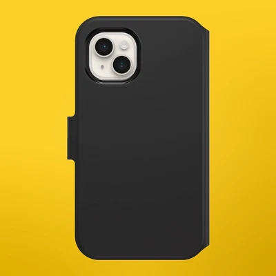 OtterBox Strada Via Wallet Case for iPhone 14 Plus - Black - Image 1 of 4
