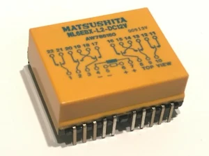 NATIONAL / MATSUSHITA NL6EBX-L2-DC12V RELAIS 6 POLIG C/O VERRIEGELUNG ad1k90 - Bild 1 von 2