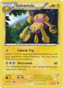 (XY04-027) Galvantula Rare Pokemon XY Phantom Forces Card # 27 - Picture 1 of 1