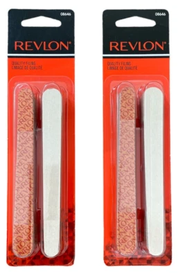 Revlon Quality Filing Compact Emery Boards Nail Files 2 Packs (24 Per Package) - Image 1 of 3