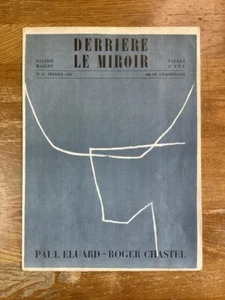 Derriere le Miroir 17, Miró, Braque, Giacometti lithos, 1959, vintage INV2112 - Picture 1 of 2