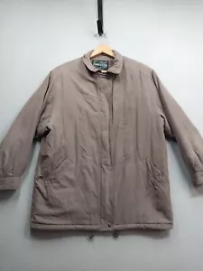 VTG Forecaster Sport Coat Womens Size Medium Brown Lined Pockets Full Zip Jacket - Picture 1 of 8