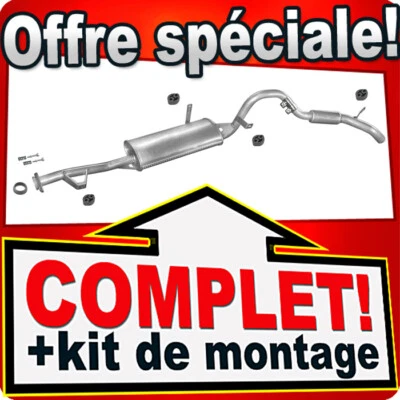 CAREXHAUST_EU Ligne pot d'échappement pour SUZUKI VITARA 1.6 2/3-portes 1991-1995 Silencieux