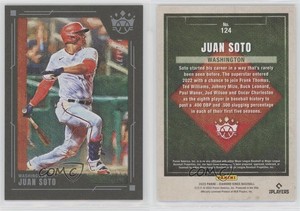 2022 Panini Diamond Kings Short Print Green Frame /25 Juan Soto #124