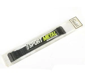 SPEIDEL WATCH BAND - SPORTMETAL WATERGUARD BLACK - NOS 1631/01R- 11-14mm - BV394 - Picture 1 of 4
